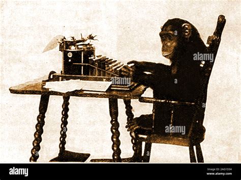 Infinite Monkey Theorem Hi Res Stock Photography And Images Alamy