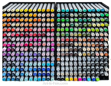 Fume Picasso College Copic Markers Full Set 358 Expression Soaked Etc