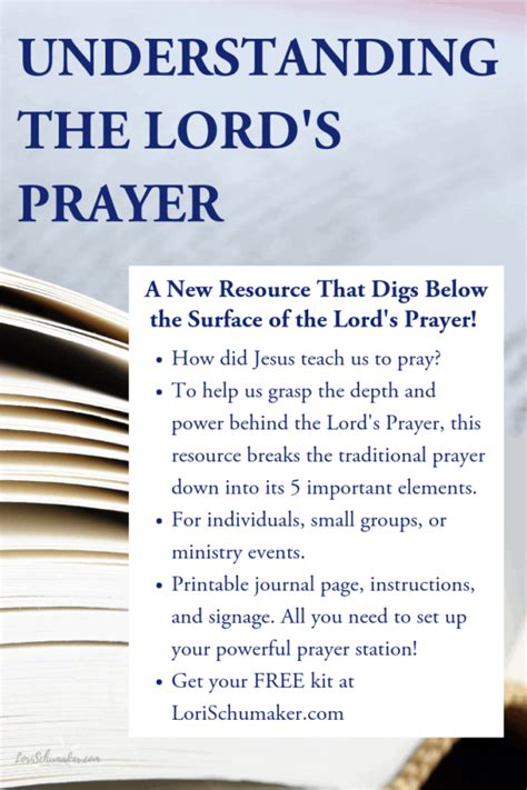 The Lords Prayer Meaning Made Simple A New Easy And Free Resource