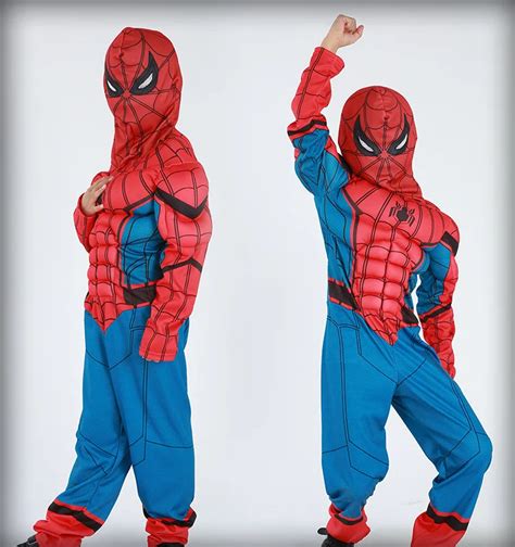 Superhero Cosplay Spider Man Spider Man Spiderman Homecoming Muscle