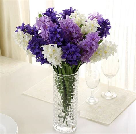 Our range of paper, plastic and silk flowers are perfect for a handmade wedding or low maintenance floral arrangements around the home. 2017 Silk Hyacinth Flower Artificial Solar Power Flowers ...