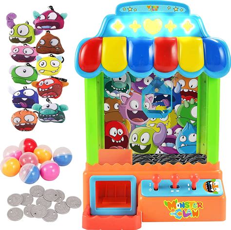 Joyin 32pcs Claw Machine Toys With Lights And Sounds Mini