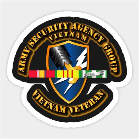 Army Security Agency Group W Svc Ribbons Army Security Agency Group