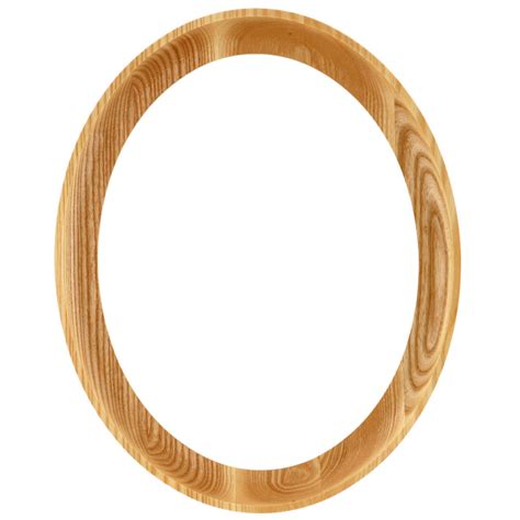 Oval Frame In Honey Oak Finish Solid Oak Picture Frames
