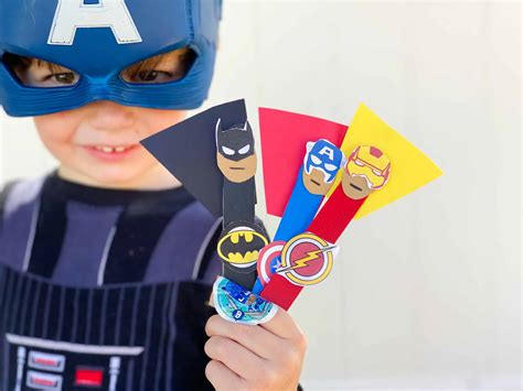 5 Superhero Crafts For Kids The Chirping Moms