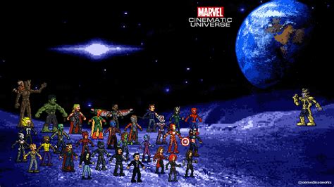 Marvel Cinematic Universe Wallpaper by MedinasWorks on DeviantArt