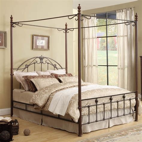 Queen size canopy bed beds : Overstock.com: Online Shopping - Bedding, Furniture ...
