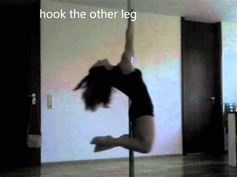 Pole Dance Tutorial Front To Back Knee Hook Pole Dancing Pole Moves