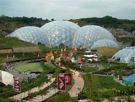 The Eden Project Cornwall Ukthe Eden Project Is A Visitor
