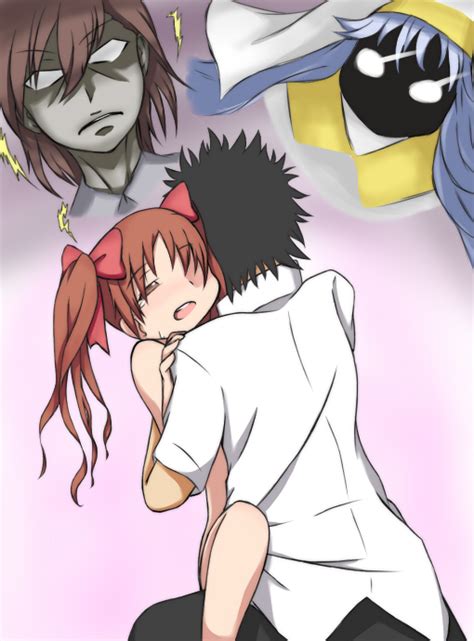 Misaka Mikoto Shirai Kuroko Kamijou Touma And Index Toaru Majutsu No Index Drawn By