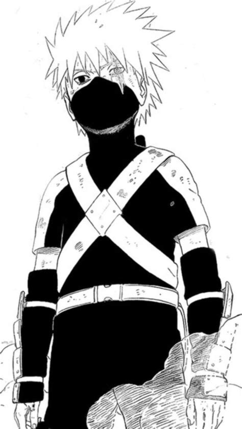 Como Desenhar O Kakashi Naruto Personagens Kakashi Hatake Naruto Mangá