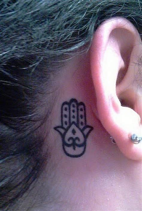 They are highly versatile so you have the option of making it as grand as possible or keeping it simple and understated. 50 Most Beautiful Behind The Ear Tattoos That Every Girl ...