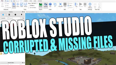 Solved Roblox Studio Some Studio Files Are Missing Or Corrupted ComputerSluggish
