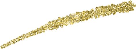 Glitter Ribbon Sequin Elementgold Glitter Material Png Download