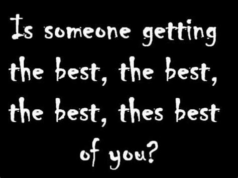 Has someone taken your faith? Foo Fighters - Best of you (lyrics) - YouTube