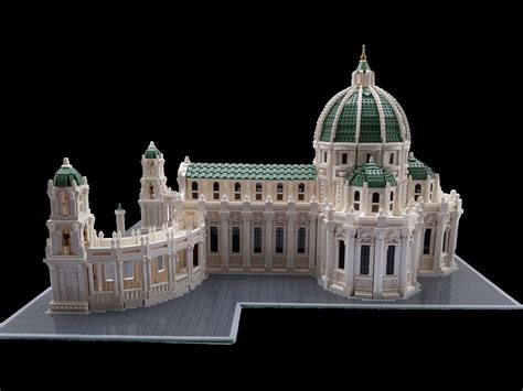Baroque Cathedral Lego Architecture Lego Building Traditional Building