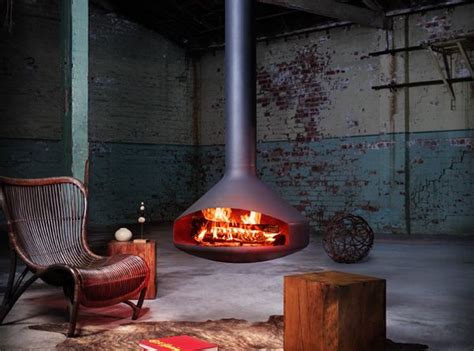 Hanging And Freestanding Fireplaces To Keep You Warm This Winter