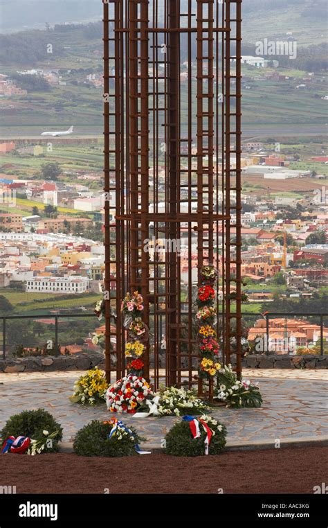 Klm Pan Am Accident Commemorative Monument Tenerife Canary Islands