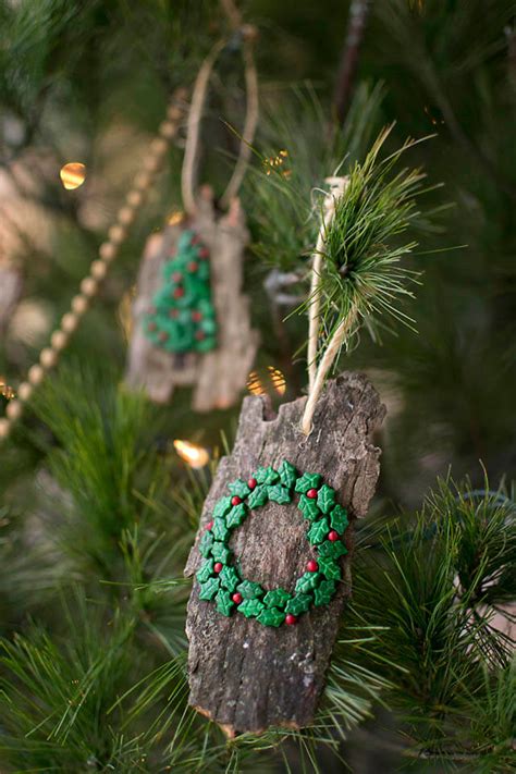 Easy Diy Natural Christmas Tree Ornaments Decorations ⋆ Take Them Outside