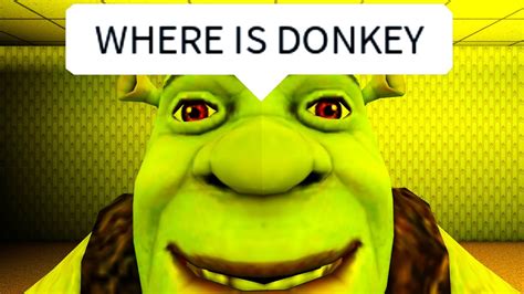 Roblox Shrek In The Backrooms Youtube