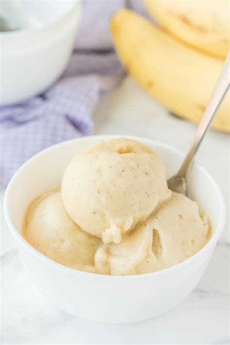 One Ingredient Banana Ice Cream Recipe Girl