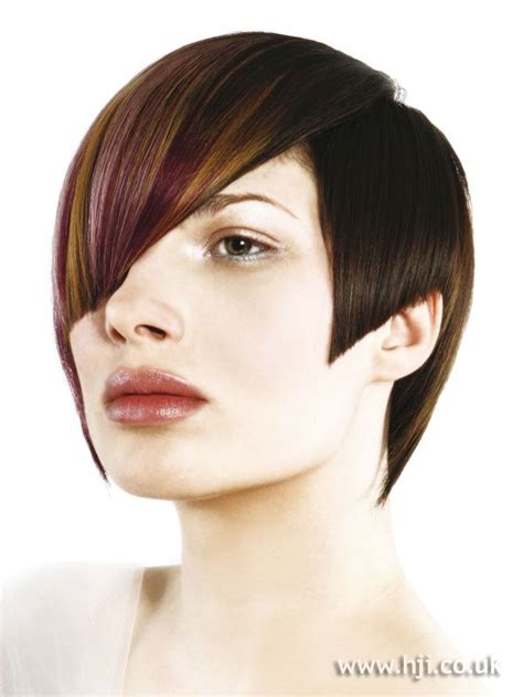 An angled bob is a forward haircut that's shorter in the back and gradually transitions to a longer length in the front, giving it an angled. 2007 creative angular hairstyle | Hairstyle Gallery ...