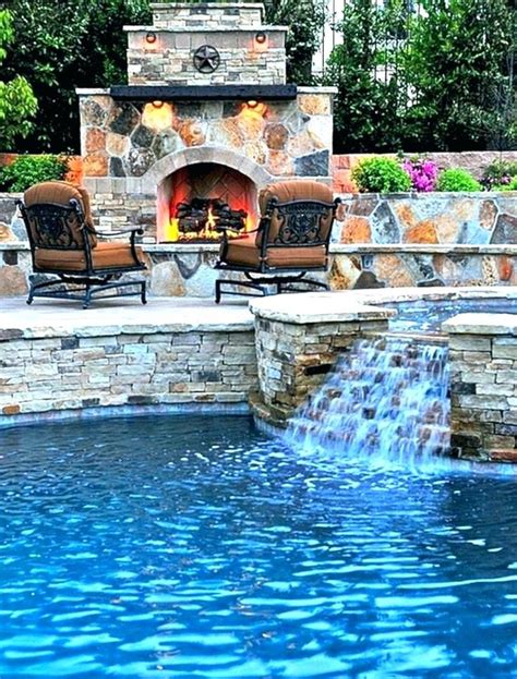 40 Amazing Pool Waterfall Ideas For Your Inspiration Pool Waterfall