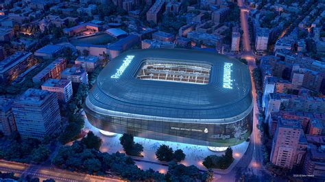 New Santiago Bernabéu Real Madrid Stadium On Behance