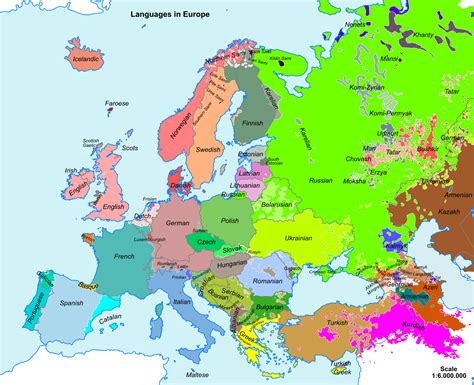 Filesimplified Languages Of Europe Mapsvg Wikimedia Commons
