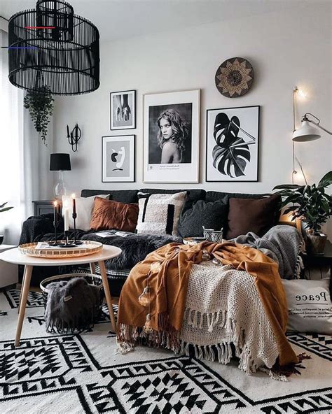 28 Marvelous Scandinavian Living Rooms With Boho Style Ideas