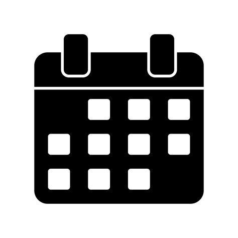Calendar Icon Vector Customize And Print