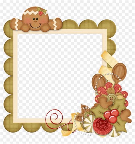 Gingerbread House Border Clipart Gingerbread Frames Free