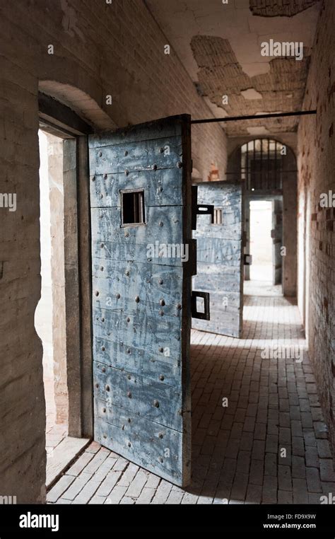 Open Cell Door In Walsingham Prison Norfolk Uk Stock Photo Royalty