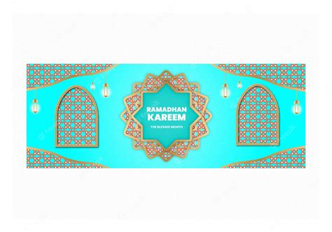 Premium Vector Realistic Ramadan Horizontal Banners Vector