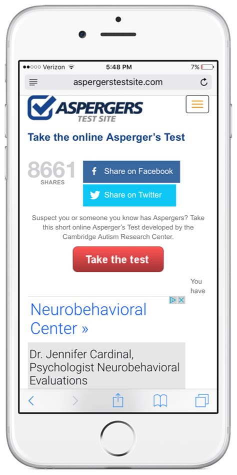 Aspergers Test App Review Touch Autismtouch Autism