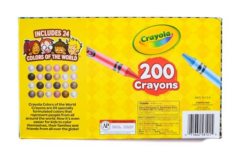 Crayola 200 Crayons With Colors Of The World Jennys Crayon Collection