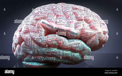 Antisocial Personality Disorder In Human Brain Hi Res Stock Photography