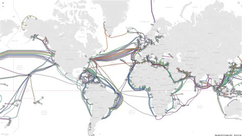The Undersea Cables That Connect California To The Rest Of The World