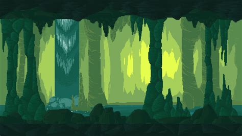 Pixel Caves By Gazielle