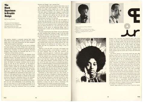 The Black Experience In Graphic Design 1968 And 2020 Letterform Archive