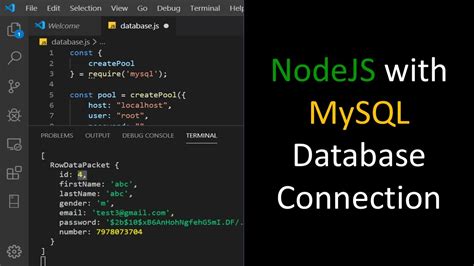 Node Js Express Insert Data From Form Into Mysql Database Tuts Make