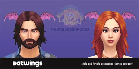 My Sims 4 Blog Bat Wings By Plumbobsimpants