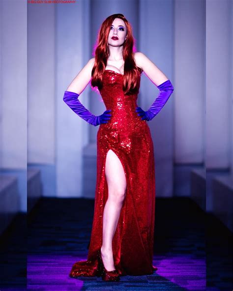 Jessica Rabbit Cosplay By Dropdeadjokercosplay Red Formal Dress Formal Dresses Dresses