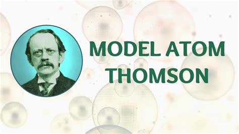 Animasi Model Atom Thomson Youtube