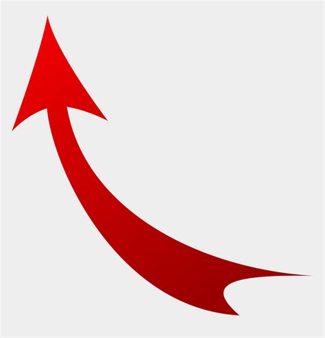 Download Curved Red Arrow Png Png And  Base