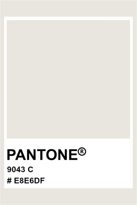 Pantone 9043 C Pantone Color Pastel Hex Pantone Colour Palettes