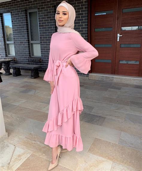 Pemborong jubah lelaki alor setar. Muslimah Jubah Wanita Ruffle Maxi Dress - Malaysia Baju ...
