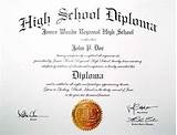 Capitol High School Online Diploma Fake Pictures