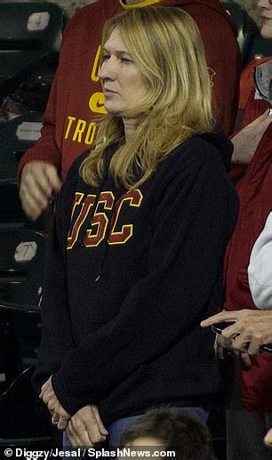 Tennis Legends Steffi Graf And Andre Agassi Cheer On Their Son At His First Usc Baseball Game