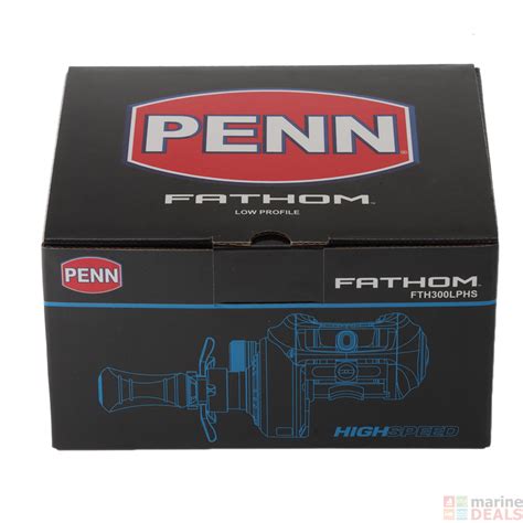 Buy Penn Fathom Low Profile High Speed Baitcaster Reel Online At